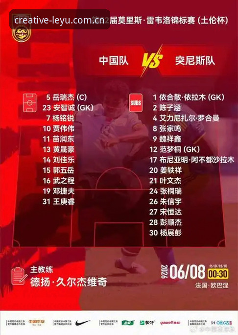 U19国足土伦杯出局，乐鱼手机版全程回看细节